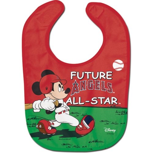 Los Angeles Angels WinCraft Disney Mickey All Pro Baby Bib