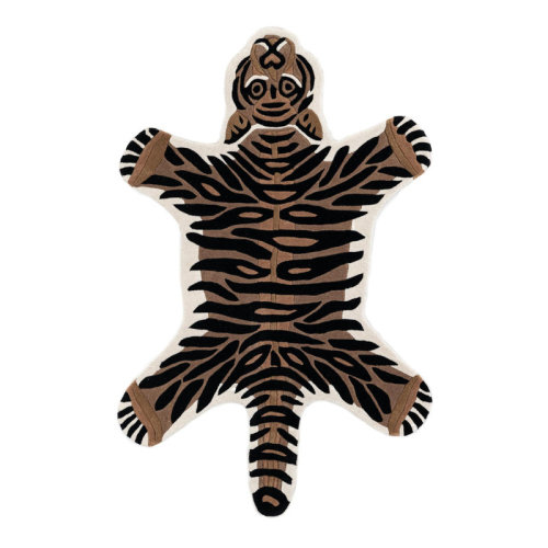 Unique Loom Tiger Playtime Kids Wool Rug | Wayfair