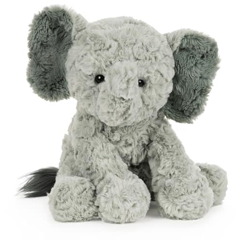 GUND Cozys Collection Elephant Plush, Elephant Stuffed Animals for Ages 1 and Up, Gray, 10"
