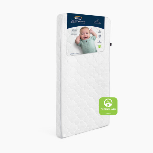 Halo Dreamweave Breathable Crib Mattress - White