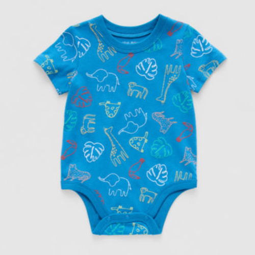 Okie Dokie Baby Boys Short Sleeve Bodysuit