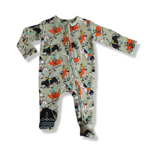 Toughies Bullrider Footie Pajama