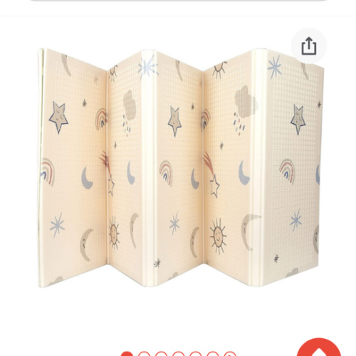 Reversible Floor Mat | Rainbows & Sky