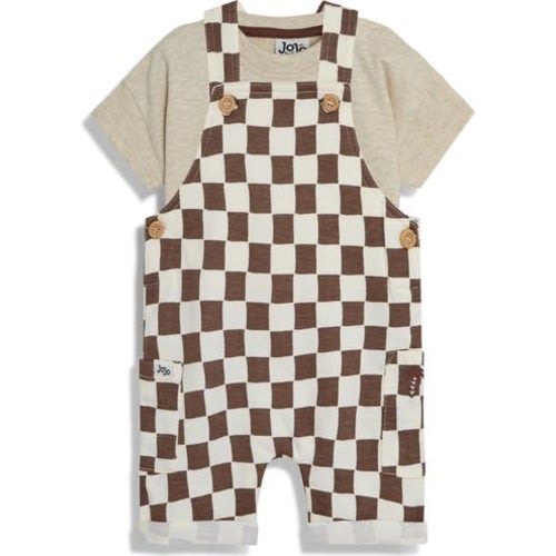 Shirt & Overalls Set, 6-12M