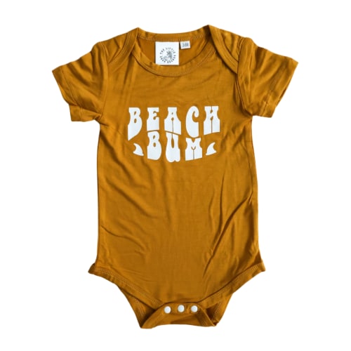 Beach Bum Bamboo Onesie