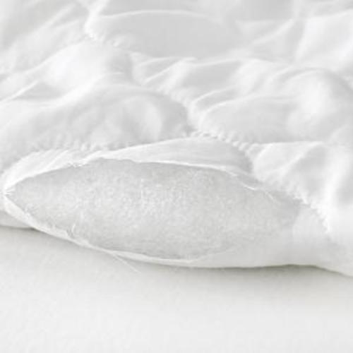 Waterproof Crib Mattress Protector 2 Pack Fitted Baby Crib Sheets Toddler Bed Mattress Pad Protector for Boys Girls, Skin-Friendly & 100% Absorbent Crib Mattress Topper Cover Waterproof Machine Wash - White - Crib (Pack of 2)