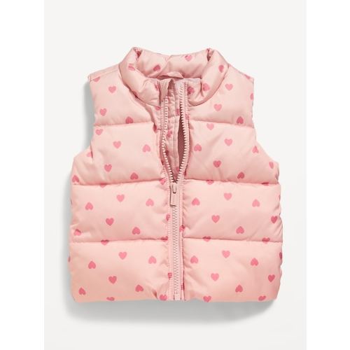 Unisex Water-Resistant Quilted Puffer Vest for Baby