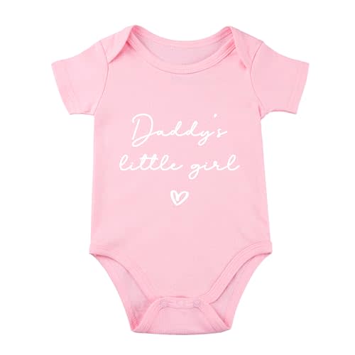 SproutJoy Daddy's Little Girl Baby Bodysuit - Baby Girl Romper Outfit