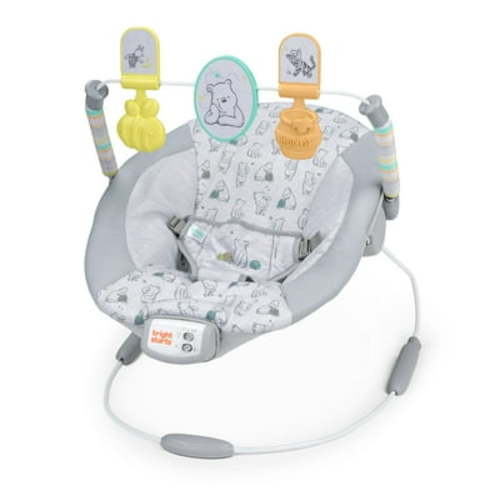 Disney Baby Winnie the Pooh Classic Pals Vibrating Bouncer by Bright Starts, Unisex, Newborn