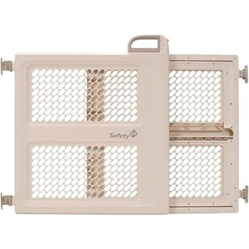 Safety 1st Baby Gates for Doorways, Pressure Mount Lift, Lock and Swing, Dog Gates, Hardware Gate for Stairs, Fits 28"-42" Wide