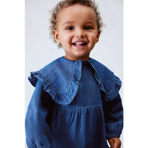 DENIM ROMPER SUIT