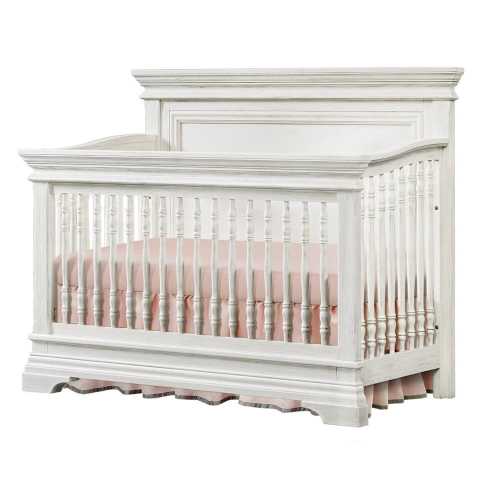 Eastern Shore Olivia 4 in 1 Convertible Crib in Brushed White