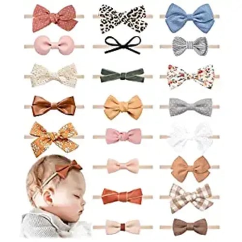21 Pack Baby Headbands