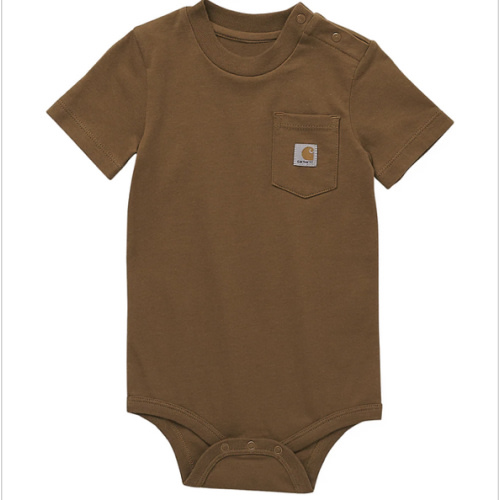 Kids' Short Sleeve Pocket Bodysuit (Infant) | Gear | Carhartt