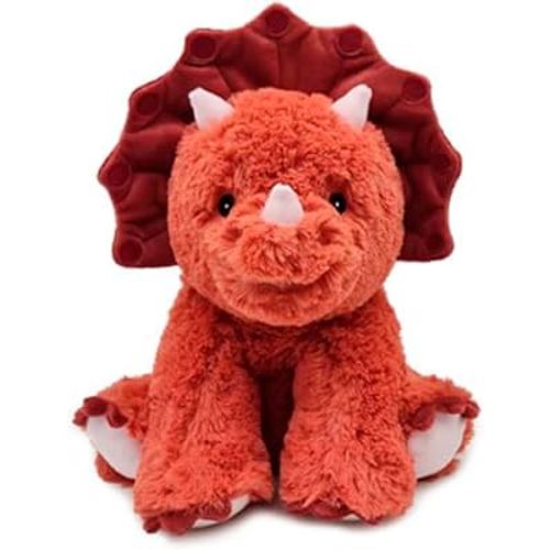 warmies Red Triceratops