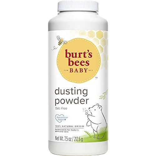 Burt's Bees Baby 100% Natural Dusting Talc-Free Baby Powder, 7.5 Oz