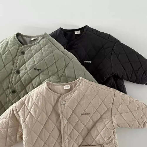 Quilted Jacket - Black, 9 mo