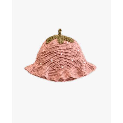 Strawberry Hat | powder pink