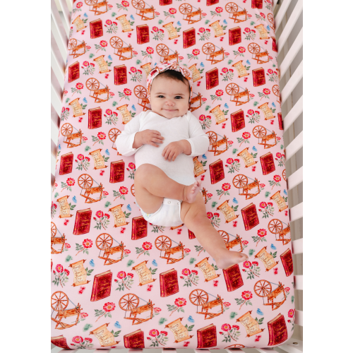 Sleeping Beauty Bamboo Crib Sheet