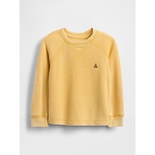 Baby & Toddler Textured Crewneck | Gap