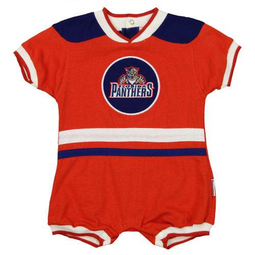 Hockey Florida Panthers NHL Boys Girls Infant Vintage Romper, Red