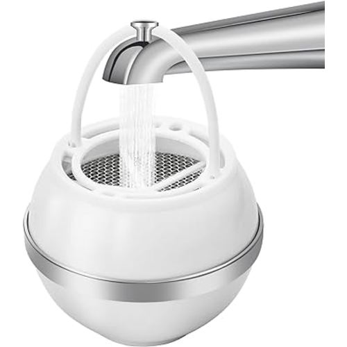 Bath Ball Filter-Bathtub Water Filter Remove Chlorine Improve Water Quality to Softer, Smoother Skin, Shower,BPA Free-2,500 Gallons of Filtration