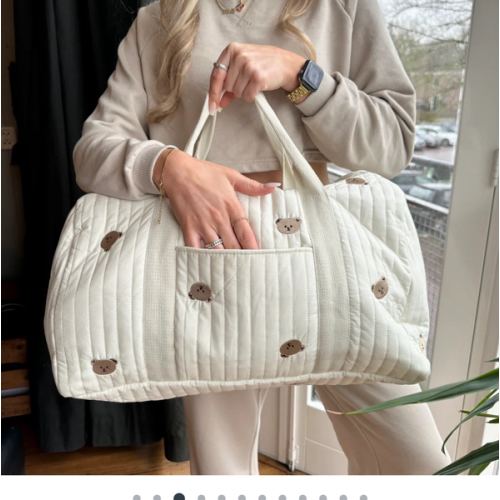 Mom Essentials Duffle Tote Bag