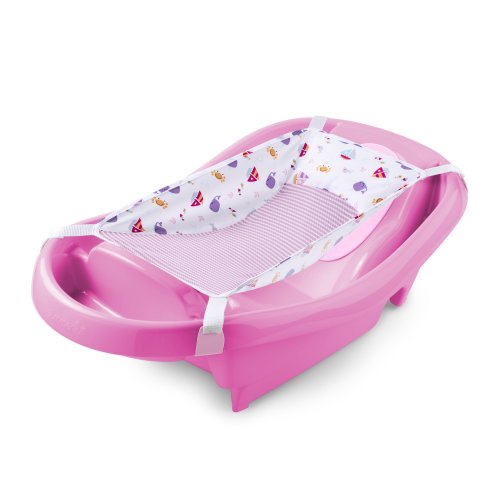 Summer Comfy Clean Deluxe Newborn to Toddler Tub (Pink)