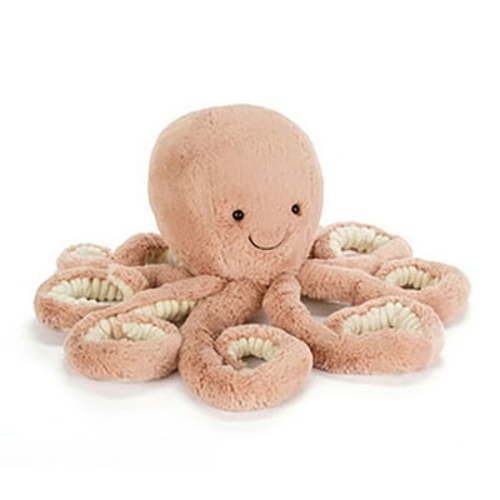 Jellycat - Odell Octopus - Gifts for Girls Boys Kids Women Pink - 23cm