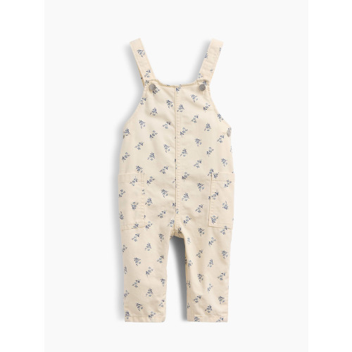 Baby Floral Print Overalls