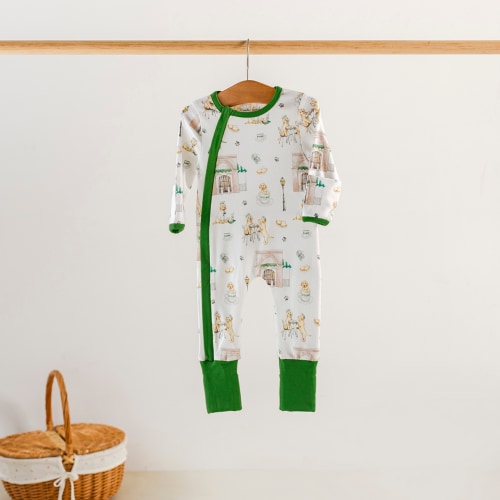 Powdered Sugar and Puppies Organic Cotton Pajamas – zukababy