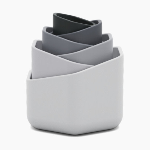 Lalo Stacking Cups - Black And White