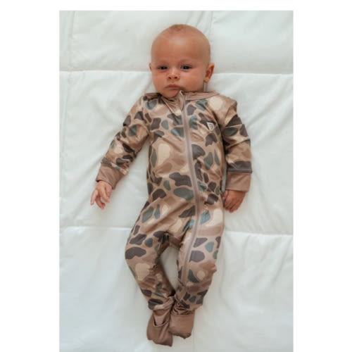 Baby Zip Up - Pintail Camo – BURLEBO