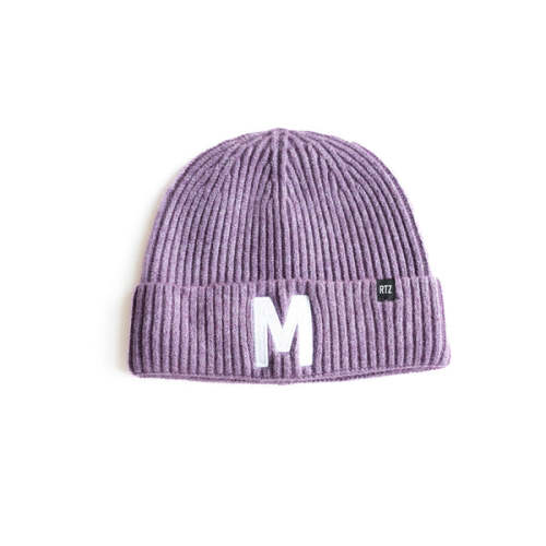 Heather Purple Beanie