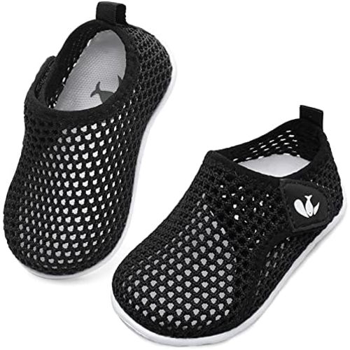 JIASUQI Baby Boys Girls Barefoot Swim Pool Water Shoes Beach Walking Sandals Athletic Sneakers
