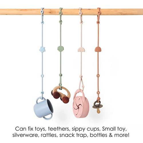 Silicone Toy Straps for Baby Toys