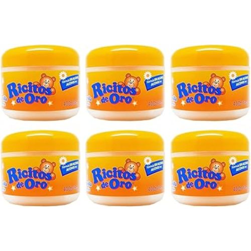 Ricitos De Oro Styling Gel Chamomile Manzanilla 4.0 Oz (115g) - Pack of 6