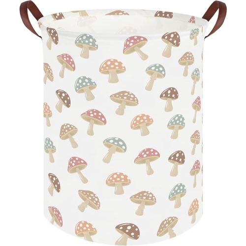 FXOLCSHE Animal Baby Laundry Basket,Woodland Animals Baby laundry hamper,Toy basket for boys,Nursery Hamper Gift Baskets for Bedroom,Toy Bin,Gift Basket.Baby room decor(Animal)