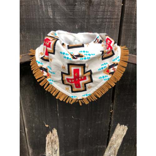 Cross Native Southwestern Buckaroo Baby Bib – Buckaroo Baby Bibs
