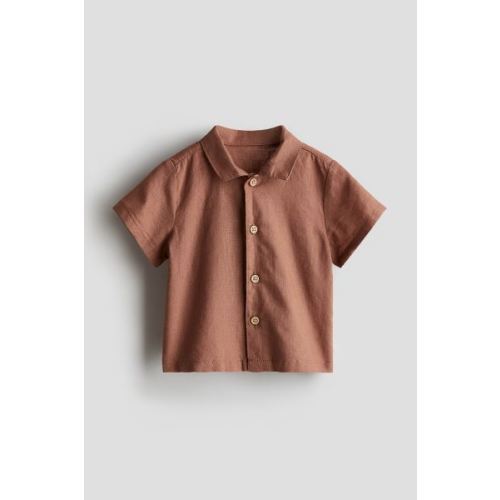 Linen-blend Shirt