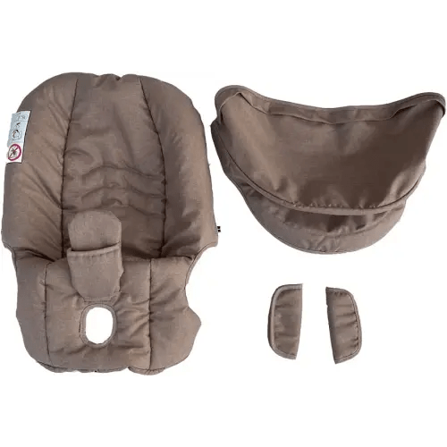 Changing Washing Kit,Canopy Sunshade Cover,Compatible with Car Seat Doona Strollers (Beige)