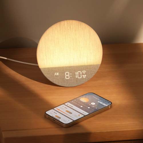 Sunrise 1+ | Connected Sunrise Sleep & Wake Clock (APP Control) – Dreamegg