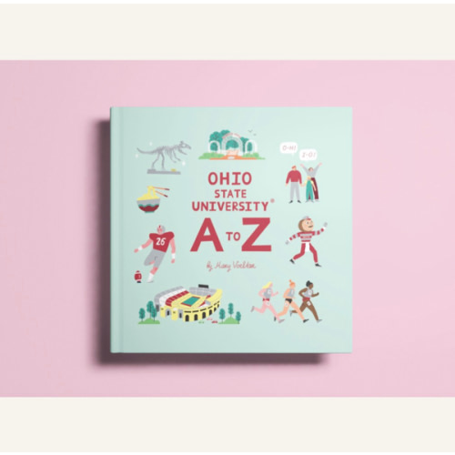 Ohio State A to Z Children's Book | Buckeye Baby Gift | Collegiate ABCs