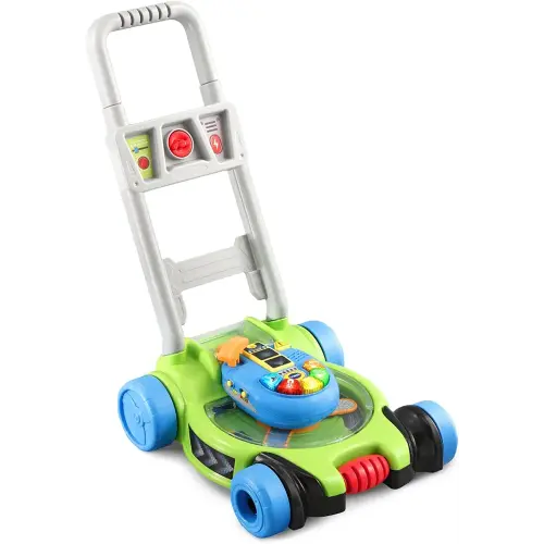 VTech Pop and Spin Mower Toy (Frustration Free Packaging), Green Small