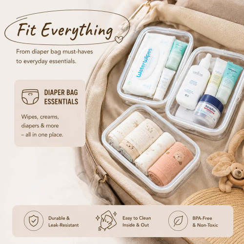 Clear Essentials Organizer Case - Ultimate Bag Set
