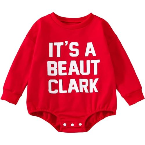 Baby Girl Boy Christmas Outfit My First Christmas Sweater Sweatshirt Shirt Bubble Romper Onesie Santa Clothes
