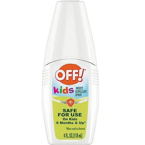 OFF! Kids Insect Repellent Spray, 100% Plant Based Oils, Safe for Use On Babies, Toddlers and Kids, 4 oz