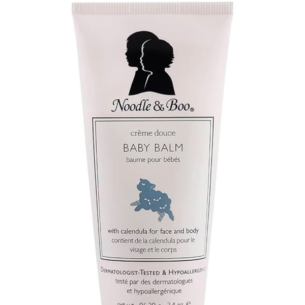 Noodle & Boo Baby Balm For Face And Body, Hypoallergenic And Natural Baby Skin Care With Organic Calendula For Sensitive Skin, Pediatrician And Dermatologist-Tested