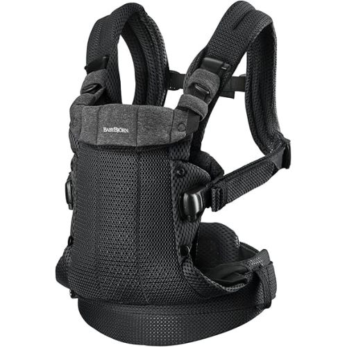BabyBjorn Baby Carrier Harmony, 3D Mesh, Black