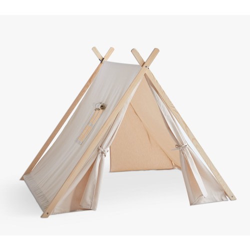 Collapsible Play Tent - Natural